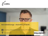 Betriebsleitungs - Assistent (m/w/d) - Osnabrück