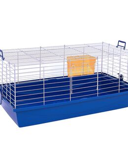 Skyline Kleintierkäfig Maxi XL - dunkelblau: L 100 x B 54 x H 44 cm