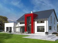Das Moderne Work Life Balance Einfamilienhaus mit separatem Büroanbau und Eingangsbereich - Grevenbroich