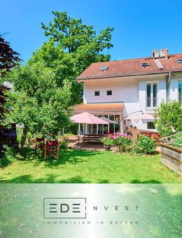 Großzügige Doppelhaushälfte mit großem Südgarten in Baldham - Vaterstetten