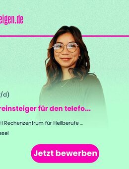 Quereinsteiger (m/w/d) für den telefonischen Kundenservice / Kundensupport - Wesel