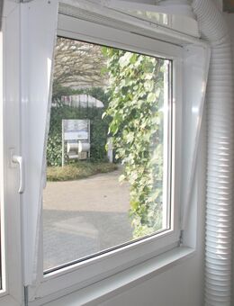 Fensterabdichtung, Klimageräteanschluss, System für Kippfenster von austmetall, EF4 Einzelfenster - Haan
