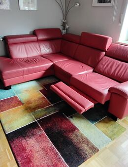 Leder Ecksofa - München