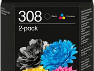 HP 308 2er-Pack Tintenpatrone (Packung)