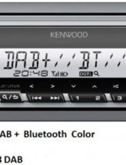 Marine Digital Media Receiver mit Bluetooth, Spotify Amazon Alexa Connect Digitalradio DAB+ Kenwood Neu - Dübendorf