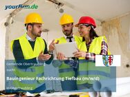 Bauingenieur Fachrichtung Tiefbau (m/w/d) - Obertraubling