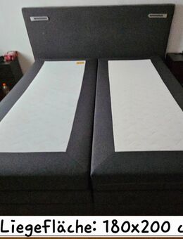 Boxspringbett mit Topper - Altlußheim