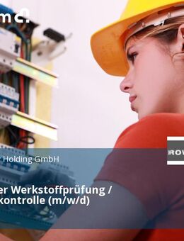 Mitarbeiter Werkstoffprüfung / Qualitätskontrolle (m/w/d) - Pinneberg
