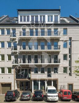 Maisonette-Stadtwohnung mit Dachterrasse, Stellplätzen, Einbauküche & hochwertiger Ausstattung - Düsseldorf
