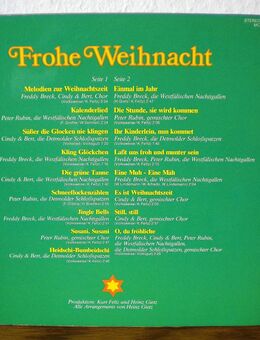 Frohe Weihnacht wünschen Cindy&Bert u.a.-Vinyl-LP,1974 - Linnich