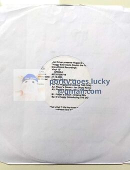 Jan Driver presents Huggy & Dayton ‎– Huggy Eitel Meets Dayton The Fox 2005 Promo White Label 12" Vinyl House - München Bogenhausen