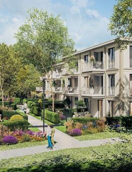 Elegante, lichterfüllte 3-Zimmer-Wohnung mit zwei Außenbereichen und Tageslicht-Bad - München