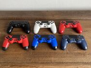 Playstation 4 PS4 Controller schwarz blau rot weiß - Bergisch Gladbach