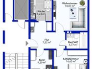 Gepflegte 2,5 Zi.-Whg. mit tollem Ausblick. Kompakt und gut geschnitten. - München
