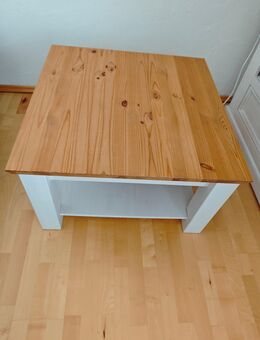 Couchtisch Landhaus Stil Kiefer massiv weiß - Überlingen