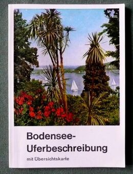 Alter Reiseführer „ Bodensee Uferbeschreibung“ mit Übersichtskarte - Niederfischbach