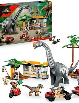 LEGO® Raptor & Titanosaurus: Große Fährtensuche (76973), LEGO Jurassic World Konstruktionsspielsteine, (582 St), Made in Europe