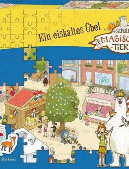 Kosmos Puzzle Storypuzzle, Schule der magischen Tiere ermittelt, Ein eiskaltes Übel, 100 Puzzleteile, Made in Germany
