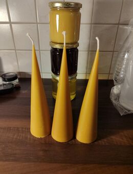 Bienenwachskerzen , handgefertigt , reine Bienenwachs - Radolfzell (Bodensee)