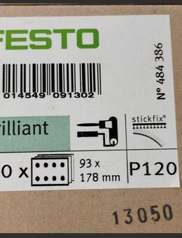 Festool Schleifpapier STF 93x178 100st. verschidene Sorten neu - Gedern Zentrum