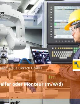 Montagehelfer oder Monteur (m/w/d) - Hamburg