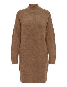 ONLY Strickkleid ONLALEXA LS HIGH BUTTON DRESS EX KNT