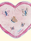 Flauschiges Prinzessin Lillifee-Herzkissen mit Geheimfach - ein schönes Deko für jedes Prinzessinnen Bett in 48485
