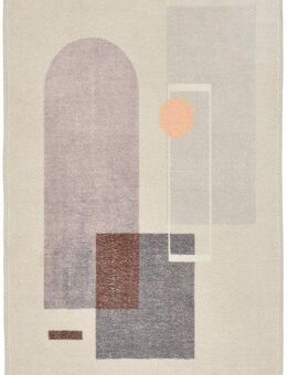 Gino Falcone Badematte Ariella GF-150, Höhe 7 mm, rutschhemmend beschichtet, fußbodenheizungsgeeignet, Polyester, rechteckig, Badteppich, bedruckt, modernes Design, weich & kuschelig