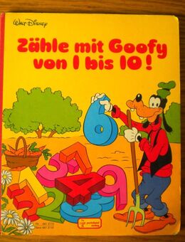 Zähle mit Goofy von 1 bis 10,Walt Disney,Pestalozzi Verlag,1995 - Linnich