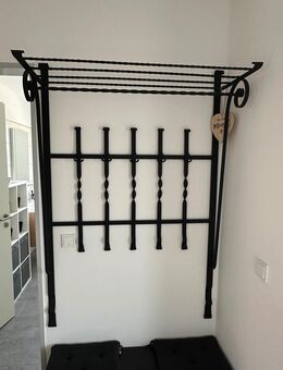 Garderobe Metall (schwarz/vintage) - Alfhausen