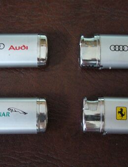 Feuerzeuge Audi, Jaguar, Ferrari - Krefeld