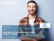 Mitarbeiter Grundreinigung (m/w/d) Vollzeit / Teilzeit - Kempten (Allgäu)