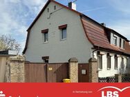 Doppelhaushälfte auf GROSSEM Grundstück mit Nebengelass - Wettin-Löbejün Lettewitz
