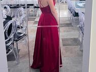 Rotes Abendkleid satin 34 Xs - Recklinghausen