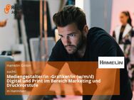 Mediengestalter/in -Grafiker/in (w/m/d) Digital und Print im Bereich Marketing und Druckvorstufe - Hannover