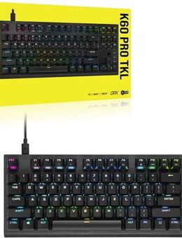 Corsair K60 PRO TKL RGB Optical-Mechanical Gaming-Tastatur