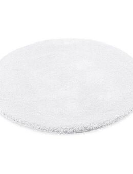 OTTO home Badematte Neele, Höhe 20 mm, rutschhemmend beschichtet, schnell trocknend, Polyester, rund, Badteppich, getuftet, modern, Uni, antirutsch, flauschig, Hochflor