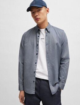 BOSS ORANGE Businesshemd Rickert mit Button-down-Kragen