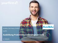 Ausbildung Produktionstechnologe (m/w/d) - Döbeln