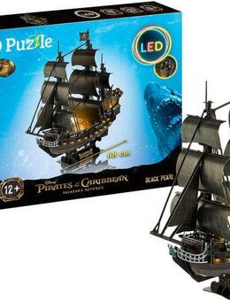 Revell® 3D-Puzzle Black Pearl, 293 Puzzleteile, mit LED