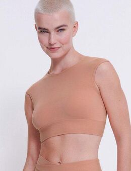 sloggi Crop-Top GO Allround One Size, geripptes Unterbrustband, atmungsaktiv, super weich