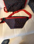 Ein Rucksack mit passender Bauchtasche in 22419