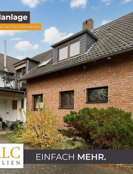 Ein Haus - viele Wege: Mehrfamilienhaus mit Garten, guten Mieterträgen und Ausbauchancen in Spich - Troisdorf