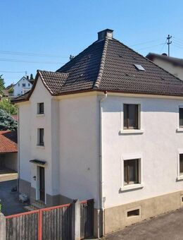 Ihr Traum vom Eigenheim kann wahr werden: Einfamilienhaus mit Scheune, Hof und großem Garten - Östringen