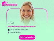 Wachleiter (m/w/d) Rettungsdienstwache - Frankfurt (Main)