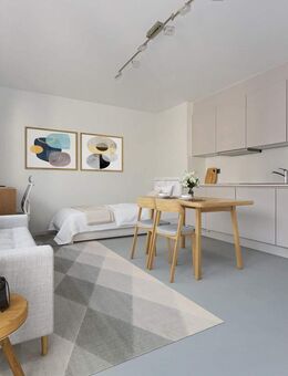 Stilvolle 1-Zimmer-Wohnung mit großem Balkon & neuer Küche in ruhiger Lage von Stuttgart-Wangen - Stuttgart