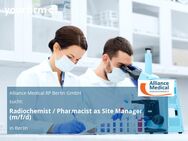 Radiochemist / Pharmacist as Site Manager (m/f/d) - Berlin