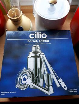 Cilio Barset 5-teilig Silber neuwertig - Frankfurt (Main) Zeilsheim