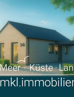 NEUBAU: Erstbezug Bungalow- Doppelhaushälfte ganz nah an der Nordsee zu verkaufen - Bunde