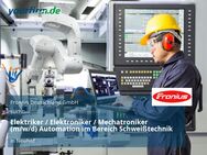 Elektriker / Elektroniker / Mechatroniker (m/w/d) Automation im Bereich Schweißtechnik - Neuhof (Hessen)